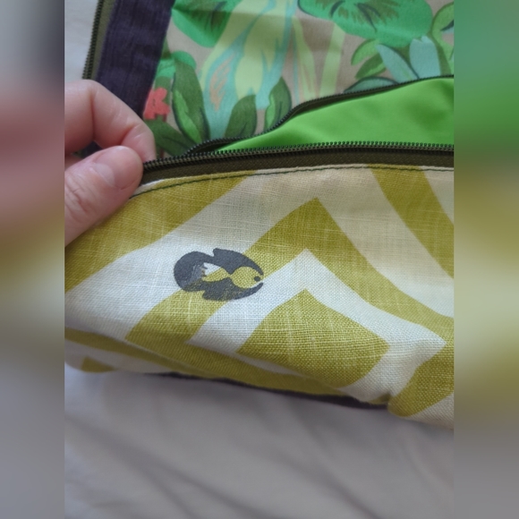 Cloth And Canvas Lightweight Floral Design Backpack - Picture 14 of 16